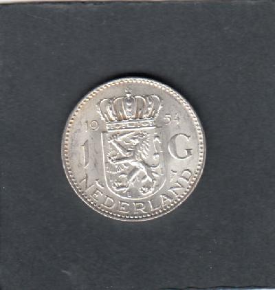 Beschrijving: 1 Gulden JULIANA 